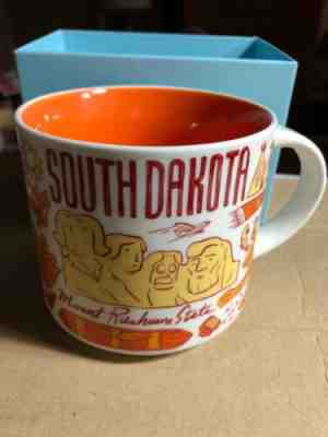 Starbucks Been There Mug SOUTH DAKOTA New In Box MtRushmore BlackHills 14OZ - Sold on eBay Jan, 30th 2020 for $32.00