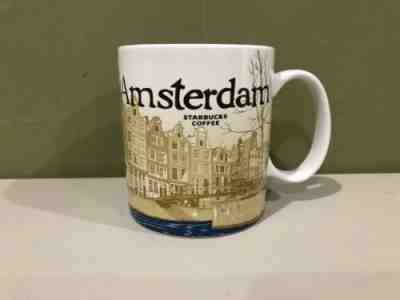 Starbucks Coffee Collector Series Amsterdam 16oz Mug, Preowned, EUC. - Sold on eBay Jan, 30th 2020 for $17.95
