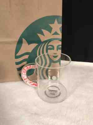 Starbucks Valentines Hearts Mug Glass Handle Cup New 2020 Exclusive Confetti ?? - Sold on eBay Jan, 30th 2020 for $24.99