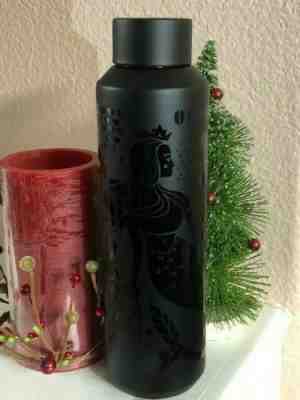 New Limited Edition Starbucks 2019 Dark Black Water Bottle Hot Cold  - Sold on eBay Jan, 30th 2020 for $22.50