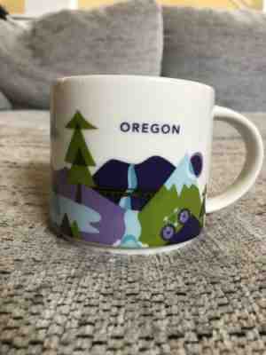 Starbucks Coffee Mug OREGON "You Are Here Collection" YAH 2015  - Sold on eBay Jan, 30th 2020 for $15.00