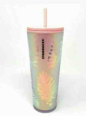 Starbucks 2019 Holiday Holographic Iridescent Pine Cone Winter Tumbler 24 Oz HTF - Sold on eBay Jan, 30th 2020 for $37.99