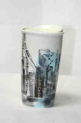 Starbucks 2015 Chicago Ceramic 12 oz. Travel Coffee Tea Latte Mug Cup~Excellent! - Sold on eBay Jan, 30th 2020 for $19.95