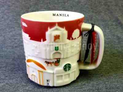 Starbucks Philippines MANILA RED Relief Mug 16oz New 2020 Limited Release - Sold on eBay Jan, 30th 2020 for $24.99