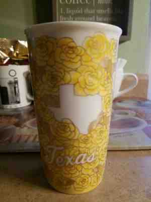 Starbucks Local Collection Yellow Rose Of Texas Ceramic Tumbler - NEW! - Sold on eBay Jan, 30th 2020 for $24.99