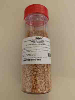 RARE Starbucks Caramel Sugar Topping for Caramel Ribbon Crunch Exp 08/20 SEALED - Sold on eBay Jan, 30th 2020 for $40.00