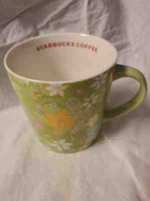 Starbucks 2005 Flower Mug 16 oz. Coffee Cup - Sold on eBay Jan, 30th 2020 for $19.86