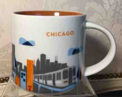 STARBUCKS Mug You Are Here 14oz Chicago NWOB - Sold on eBay Jan, 30th 2020 for $19.50