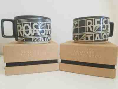 Starbucks Reserve Roastery Tasting Room Mug Flip Flap Board 10oz  Set of 2 NWT - Sold on eBay Jan, 30th 2020 for $25.00