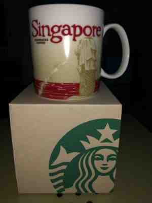 Starbucks Singapore Red Global Icon Series Mug - Sold on eBay Jan, 30th 2020 for $90.00