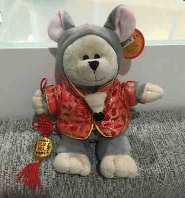 starbucks Bearista 2008 Coffee New Year Rat Tag Doll 72 nd Limited Thailand - Sold on eBay Jan, 30th 2020 for $137.00