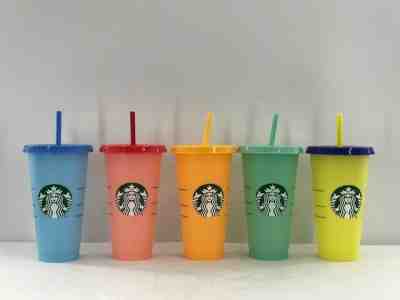 Limited Edition Color Changing Starbucks Cups - Sold on eBay Jan, 29th 2020 for $59.99