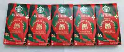 5 boxes Starbucks Christmas Blend 2019 VIA Instant Coffee Dark Roast Exp06/21/20 - Sold on eBay Jan, 29th 2020 for $54.99
