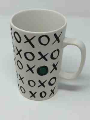 Starbucks Mug XOXO Hugs Kisses Green White 2015 16 Ounces - Sold on eBay Jan, 29th 2020 for $29.97