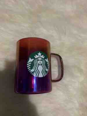 Starbucks 2019 Red Holiday Cup Iridescent Glass Mug 14oz Christmas NEW! - Sold on eBay Jan, 29th 2020 for $25.00