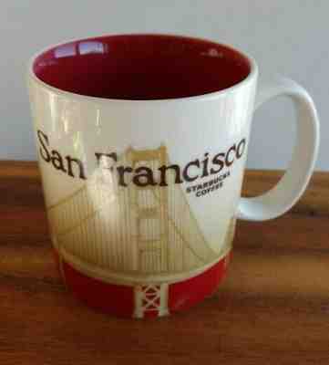 2009 Starbucks Coffee San Francisco Golden Gate Bridge Global Icon Cup Mug - Sold on eBay Jan, 29th 2020 for $20.00
