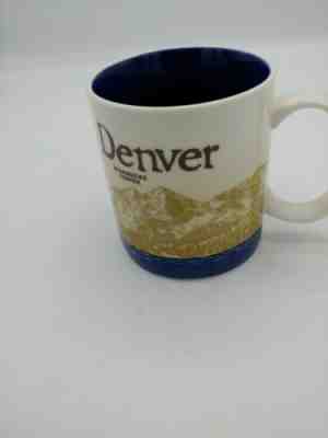 Starbucks 2012 Coffee Mug DENVER Global City Icon Series 16 oz retired free ship - Sold on eBay Jan, 29th 2020 for $18.00