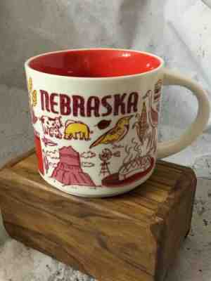 Starbucks Coffee Mug Nebraska Been There Series Across The Globe Collection 2019 - Sold on eBay Jan, 29th 2020 for $29.99