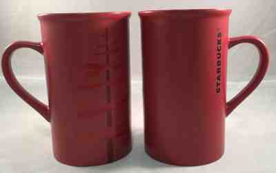 Set of 2 Starbucks Red Christmas Tree 2012 20 ounce Mugs Cups - Sold on eBay Jan, 31st 2020 for $16.50