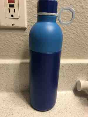 Starbucks Blue Double Wall Stainless Steel Water Bottle 20z - Sold on eBay Jan, 31st 2020 for $15.00