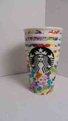 Starbucks Floral Spring Morning Double Wall Traveler Ceramic Tumbler 10 Fl Oz - Sold on eBay Jan, 31st 2020 for $24.99