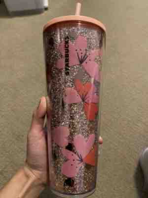 NEW STARBUCKS VALENTINES LIMITED EDITION 2020 TUMBLER HEARTS 24 OZ IN HAND! - Sold on eBay Jan, 31st 2020 for $33.00