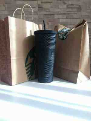Starbucks Fall 2019 Limited Edition Studded Tumbler Cup - Matte Black - Sold on eBay Jan, 31st 2020 for $69.00