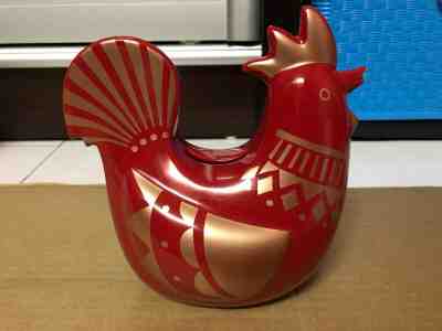 Starbucks China Chinese New Year Rooster coin bank - Sold on eBay Jan, 31st 2020 for $89.90