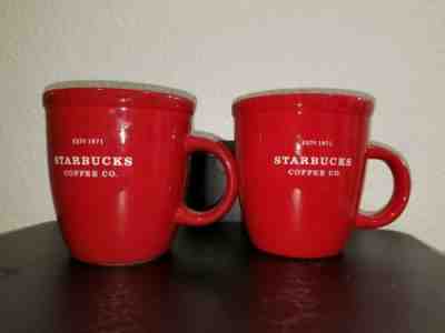 Starbucks Coffee Co. Mug 2001 Barista Series Red Large 18oz - Sold on eBay Jan, 30th 2020 for $25.00