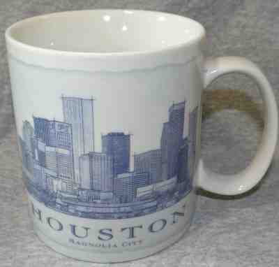 STARBUCKS ARCHITECT SERIES 18oz COLLECTIBLE COFFEE MUG CUP 2006 HOUSTON TX ~ EUC - Sold on eBay Jan, 30th 2020 for $17.99