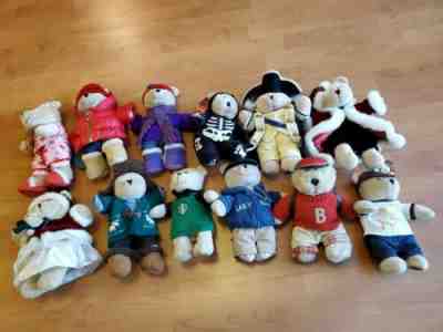 Starbuck Bearista Bears Plush Collectors Items Lot Of 12  New & Pre-owned - Sold on eBay Jan, 30th 2020 for $39.95