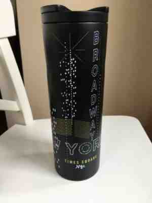 Starbucks New York City NYC Times Square 16 oz Stainless Steel Tumbler Broadway - Sold on eBay Jan, 30th 2020 for $17.99