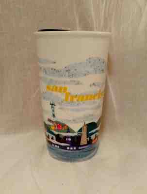 Starbucks 2016 San Francisco California Ceramic Travel Mug Tumbler - Sold on eBay Jan, 30th 2020 for $25.95