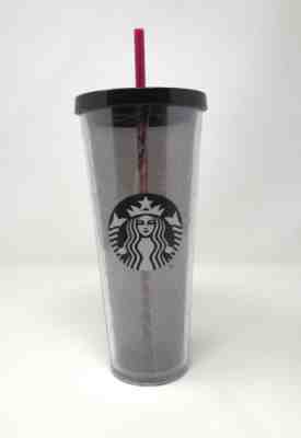 Starbucks Limited Edition 2019 Halloween Silver Glitter Spider Web Tumbler 24 oz - Sold on eBay Jan, 31st 2020 for $37.99