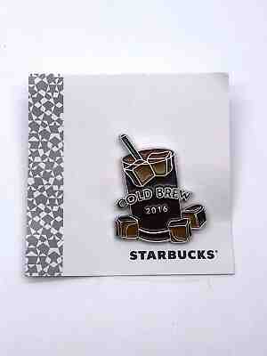 New Starbucks 2016 Pin Cold Brew Set Badge 1 PCS Collection Coffee China - Sold on eBay Jan, 30th 2020 for $20.01