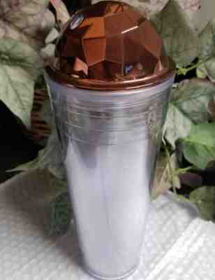 Starbucks Company 2012 Venti 24oz Cup Tumbler Copper Dome Chiseled Lid Prism  - Sold on eBay Feb, 2nd 2020 for $15.00