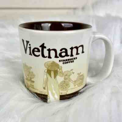 Starbucks 2017 City Series Collector Mini Coffee Mug Ornament Vietnam 3oz - Sold on eBay Feb, 2nd 2020 for $19.77