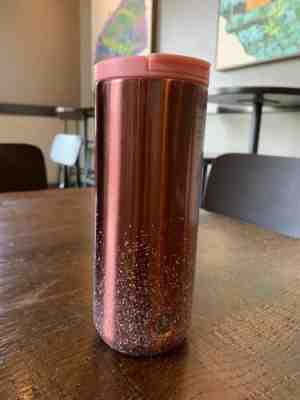 Starbucks 2019 Stainless Steel Tumbler Rose Pink White Confetti 12oz - Sold on eBay Feb, 2nd 2020 for $29.99