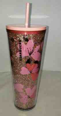 NEW 2020 Starbucks Valentine  Venti Cold Cup Hearts Sparkles FAST SHIPPING!!! - Sold on eBay Feb, 1st 2020 for $27.50