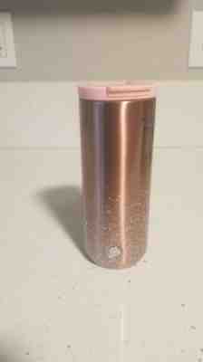Starbucks Pink Confetti Vacuum Insulated Flip-Top Stainless Steel Tumbler 12 oz - Sold on eBay Feb, 1st 2020 for $19.95