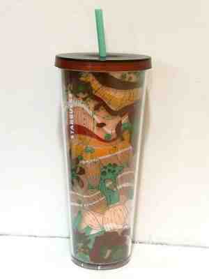 STARBUCKS Cactus Succulent Tumbler Summer 2019 ( 24 OZ ) NEW SALE - Sold on eBay Feb, 1st 2020 for $23.90