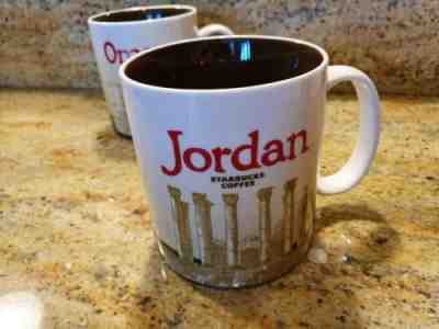 Starbucks JORDAN Coffee Mug 2014 Icon series MIC w SKU, Discontinued  - Sold on eBay Feb, 1st 2020 for $49.95