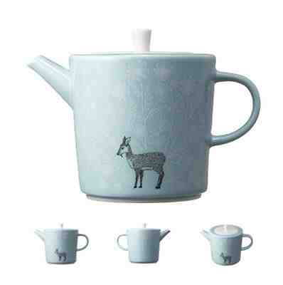 Korea Starbucks 2016 Autumn Promotion Woodland deer tea pot, Tea Kettle 1ea - Sold on eBay Feb, 1st 2020 for $27.55