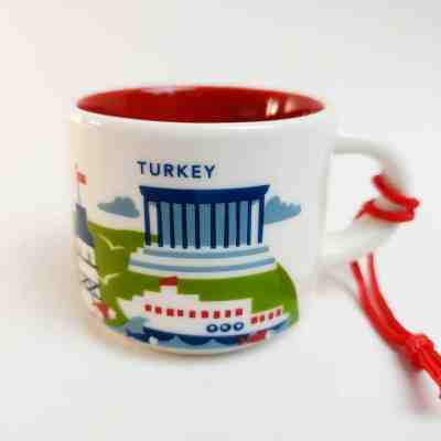 Starbucks TURKEY  Coffee Mug YOU ARE HERE Collection 2fl oz 2018  - Sold on eBay Feb, 1st 2020 for $19.99