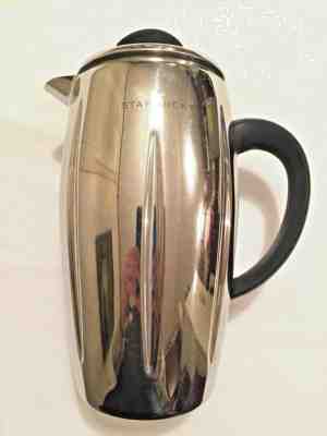 Starbucks 2003 Barista Stainless Steel Thermal Coffee Press 32 oz French Press - Sold on eBay Feb, 1st 2020 for $21.99