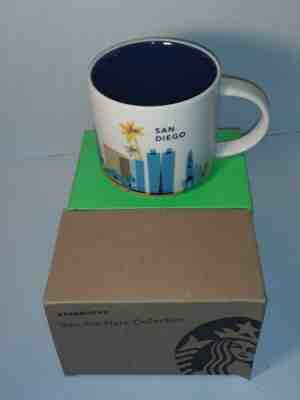 Starbucks You Are Here Collection SAN DIEGO Mug Retired Brand NEW 2015 14 oz. - Sold on eBay Feb, 1st 2020 for $19.99