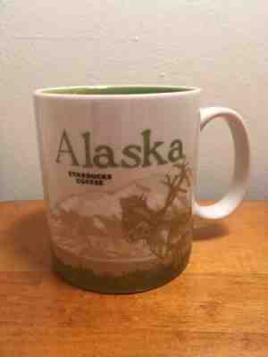 Starbucks Alaska Global Icon Series 2012 Collectors Coffee Mug 16 Oz - Sold on eBay Feb, 1st 2020 for $59.99