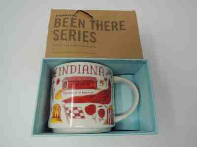 STARBUCKS BEEN THERE SERIES INDIANA - Across the Globe Collection - Coffee Mug - Sold on eBay Feb, 1st 2020 for $22.90
