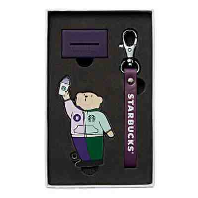 BTS X STARBUCKS KOREA 2020 Purple Bearista gift card_Cup - Sold on eBay Feb, 1st 2020 for $43.00