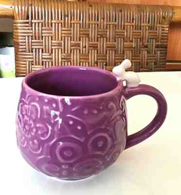  NEW Starbucks 2012 Purple Embossed Chinese Mid-Autumn Festival Rabbit Cup Mug  - Sold on eBay Feb, 1st 2020 for $32.00